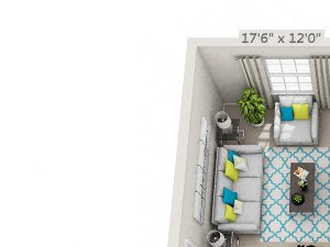 The Bungalow Floor Plan Rendering at Hawthorne at the Hall In Rural Hall North Carolina The Bungalow Floor Plan Rendering at Hawthorne at the Hall In Rural Hall North Carolina